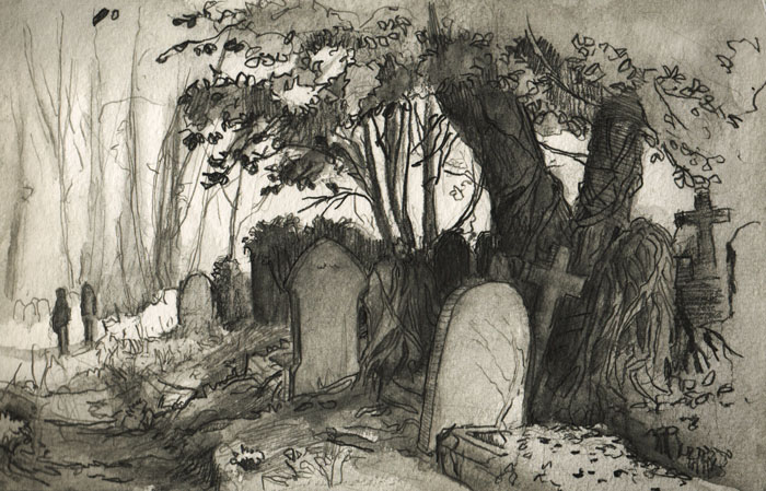 700x449 Karlsimon Another Cemetery Sketch