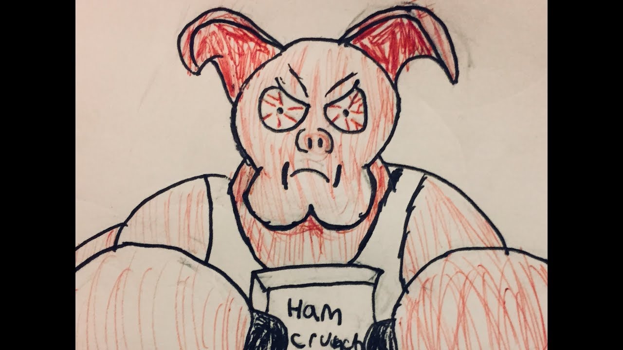 1280x720 Drawing A Manly Cereal Mascot