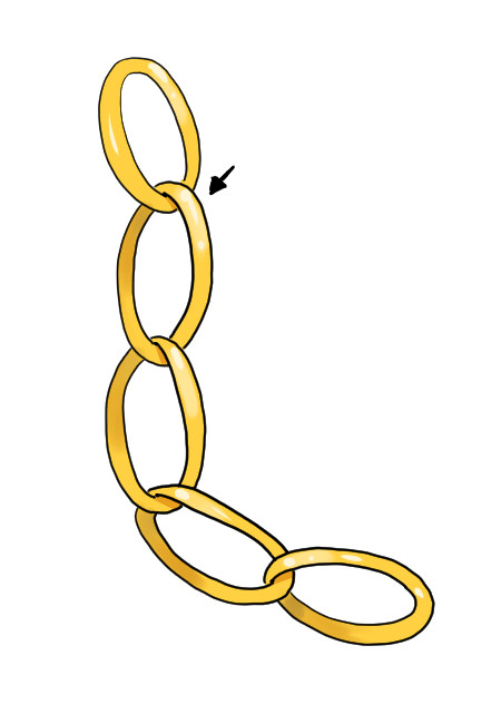 Chain Drawing at GetDrawings | Free download