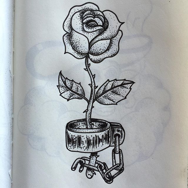 640x640 Rose Amp Chaine