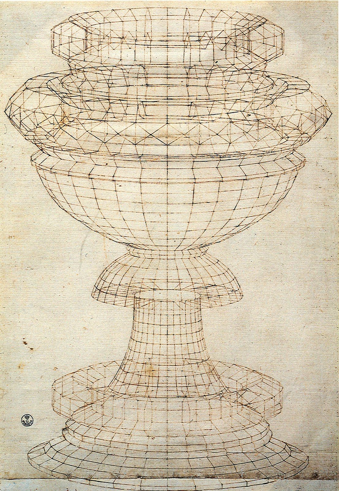 1106x1600 Paolo Uccello's Perspective Drawing For A Chalice D R A W I N G