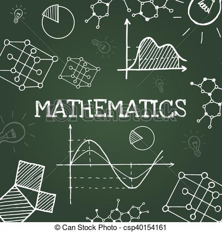 450x470 Vector Chalk Draw Phisics Elements. Vector Chalk Draw Clip Art