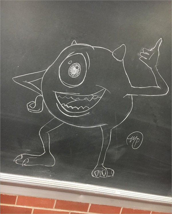 600x749 Chalkboard Drawings