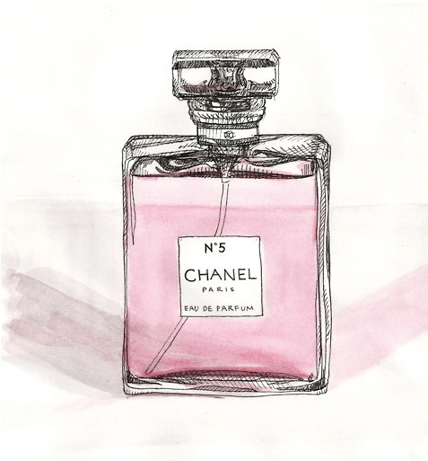 Chanel Perfume Bottle Drawing at GetDrawings | Free download