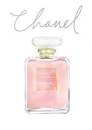 189x267 Coco Chanel Perfume Drawing