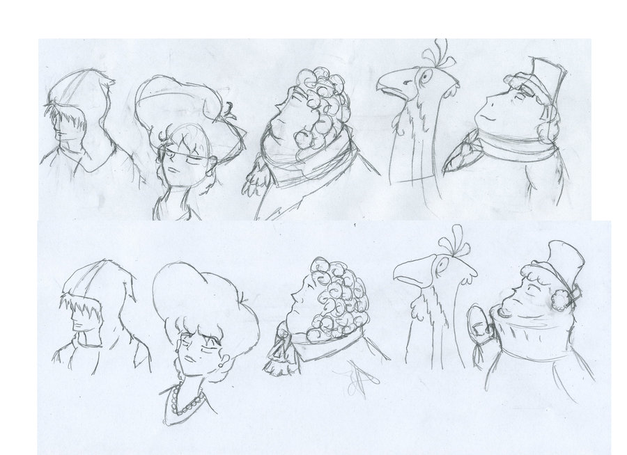 900x654 Weekly Character Drawing 2 By Cmb007