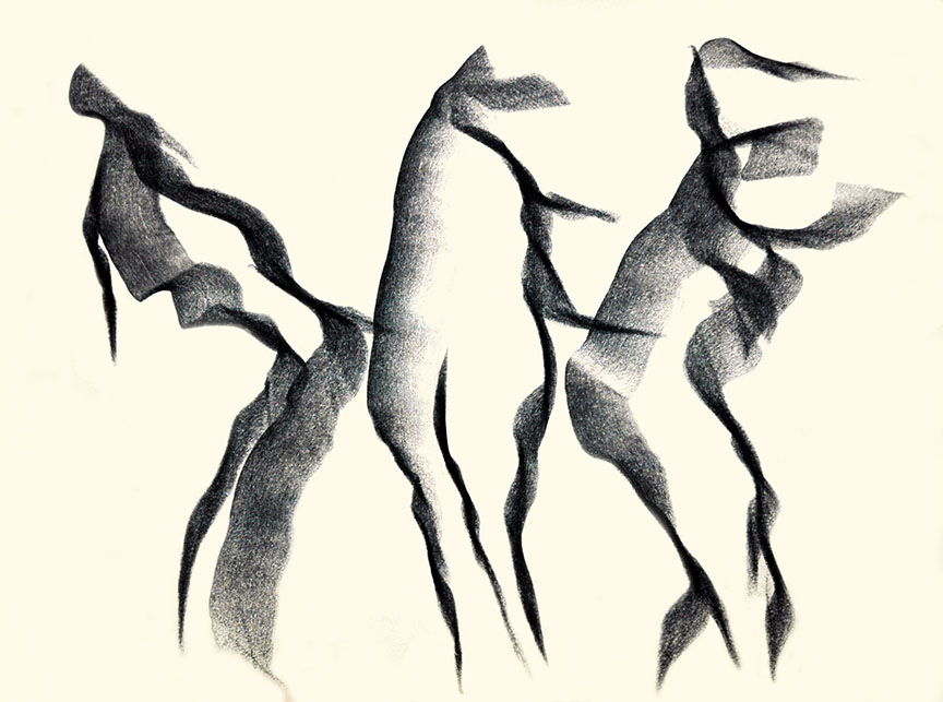 864x643 Girls Dancing (Gesture Drawing) By Gtsmover