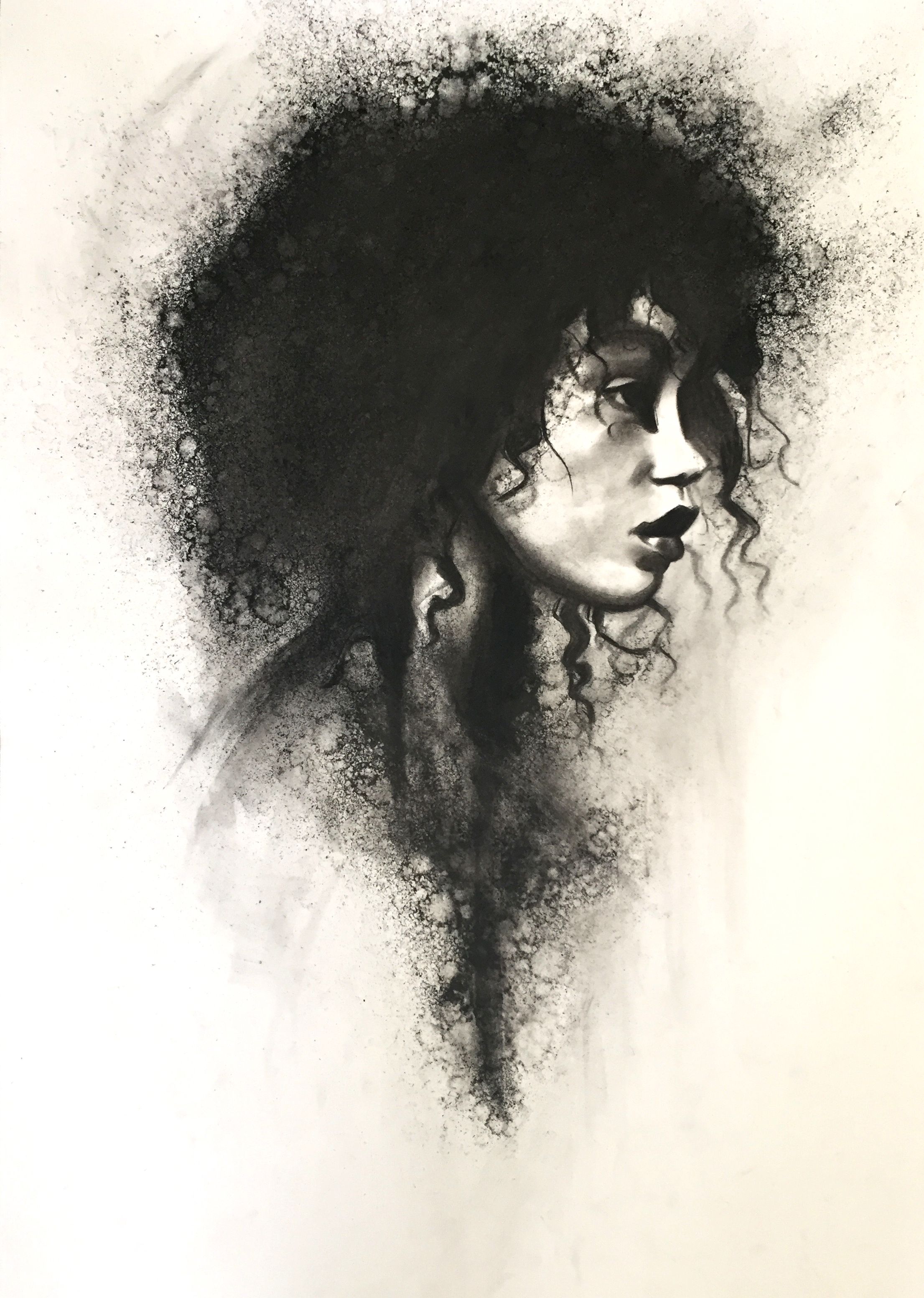 2211x3103 Charcoal Drawing On Paper Eigen Werk Tekeningen