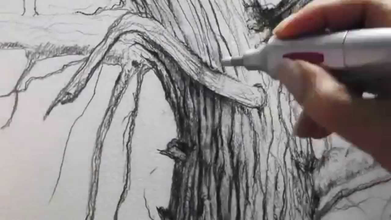 1280x720 Speed Drawing Tree