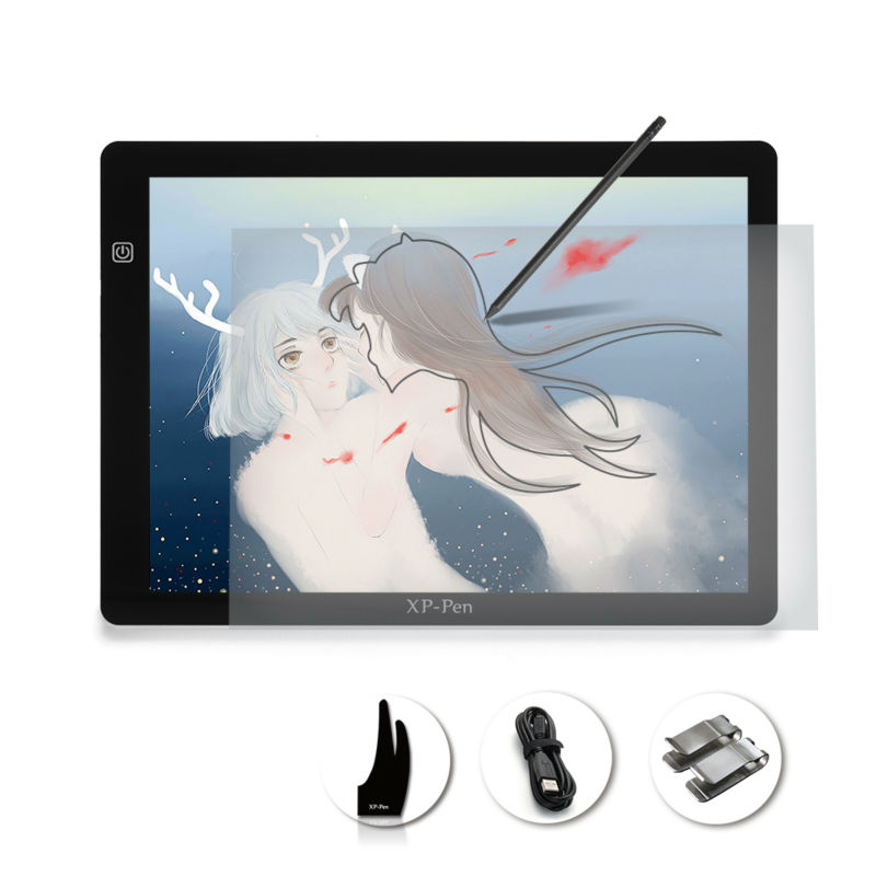 800x800 Xp Pen A4s 18 Led Art Craft Tracing Light Pad Light Box Usb