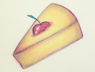 320x242 Cheesecake Drawings On Paigeeworld. Pictures Of Cheesecake
