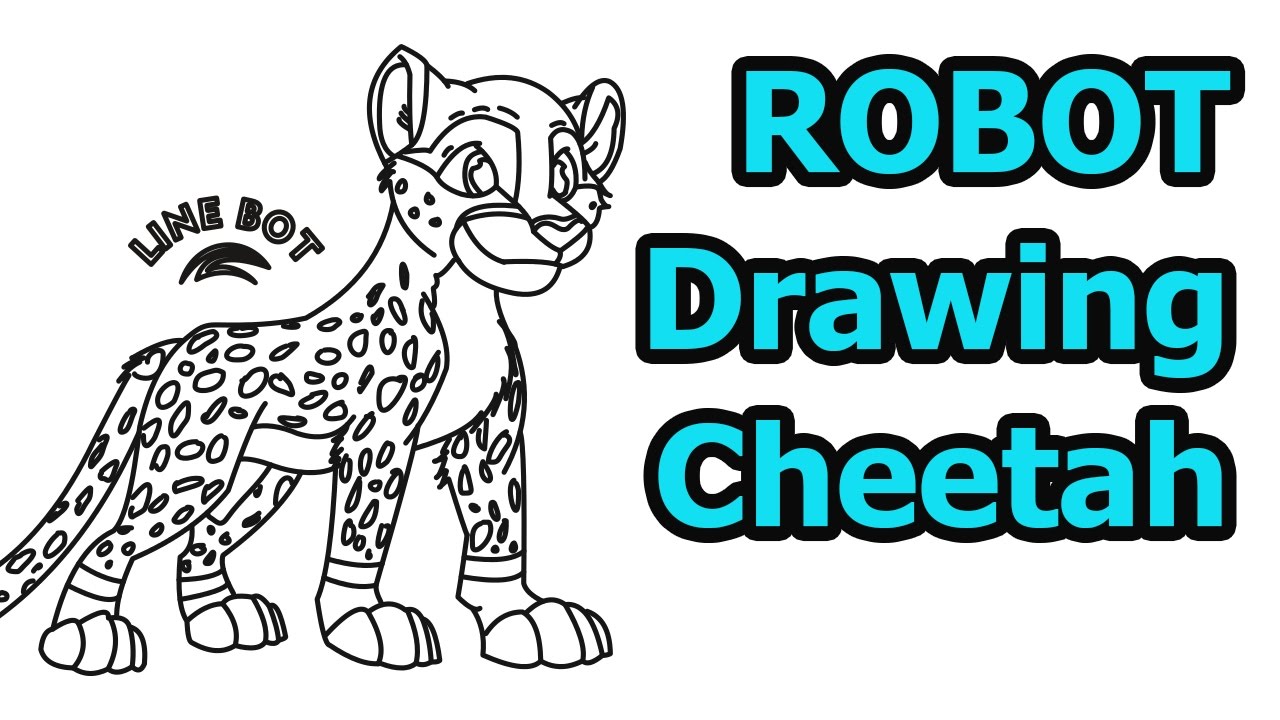 1280x720 How To Draw A Cheetah Quick Amp Easy (Drawing Amp Cartoon For Kids