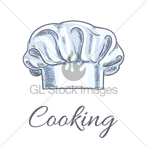 500x500 Chef Hat Or Baker Toque Isolated Sketch Gl Stock Images