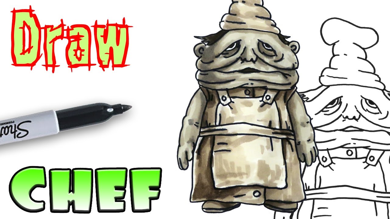 1280x720 How To Draw The Chef