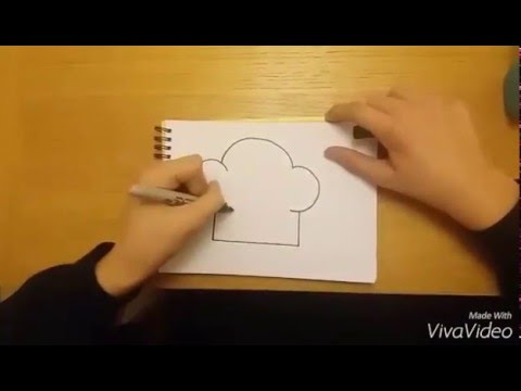 480x360 How To Draw A Chef's Hat Real Easy
