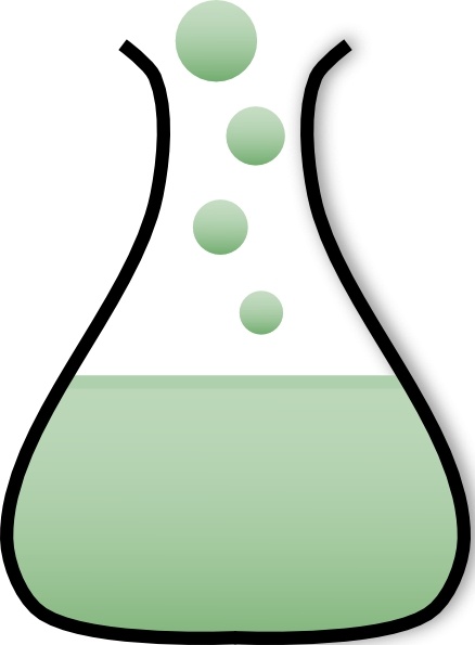 438x595 Chemistry Flask Clip Art Free Vector In Open Office Drawing Svg