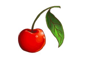 300x200 How To Draw A Cherry