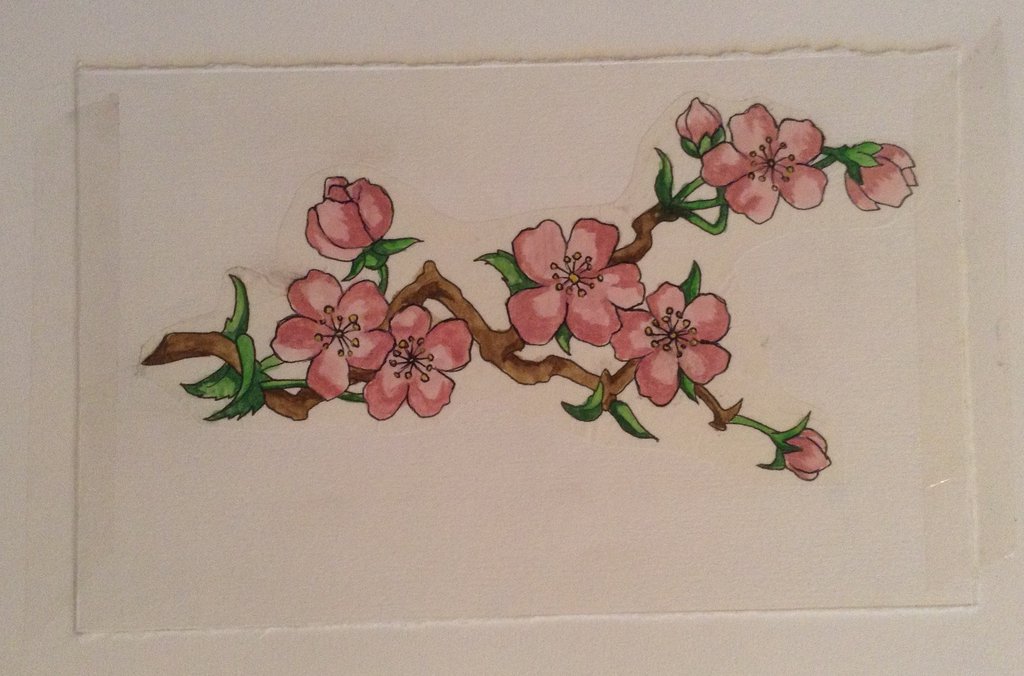 1024x676 Cherry Blossom Tattoo Design By Opalartist
