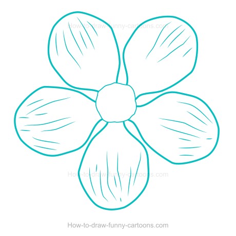 460x461 To Create A Cherry Blossom Drawing