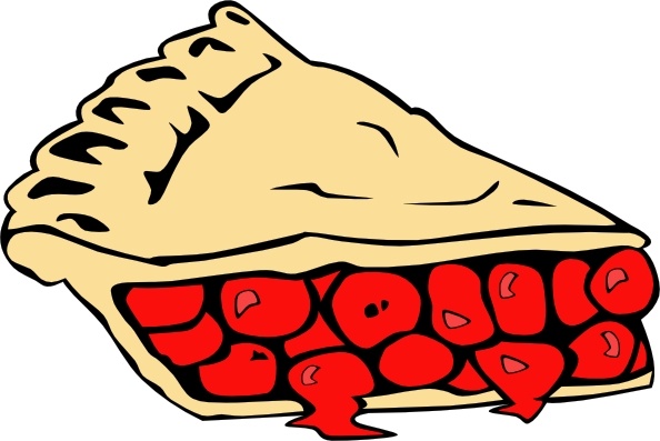 594x397 Cherry Pie Clip Art Free Vector In Open Office Drawing Svg ( Svg