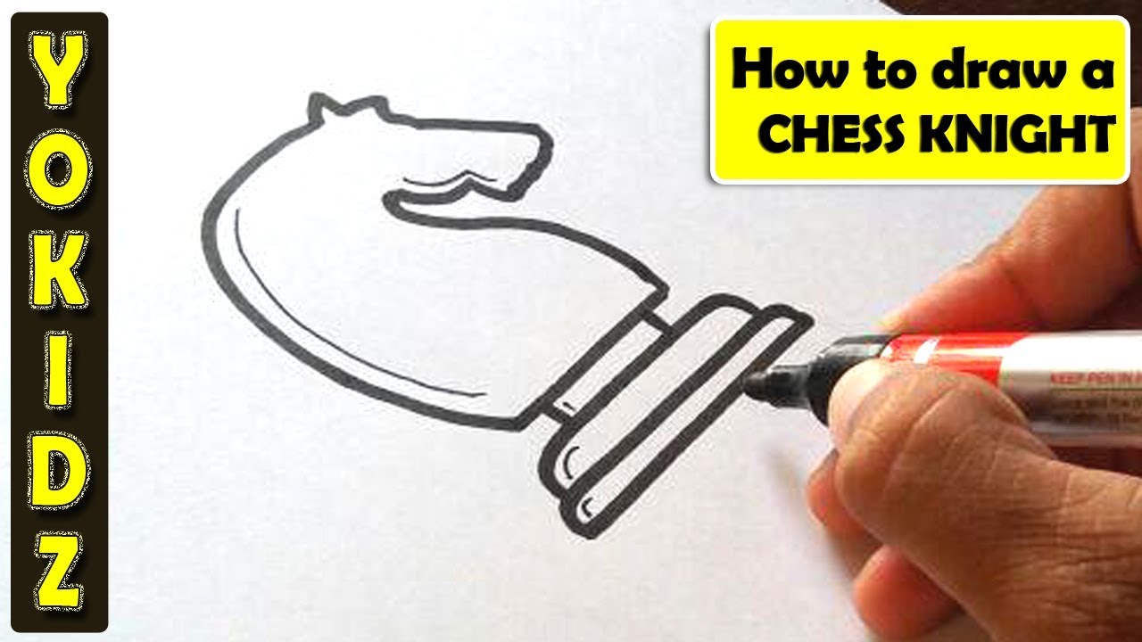 1280x720 How To Draw Chess Knight