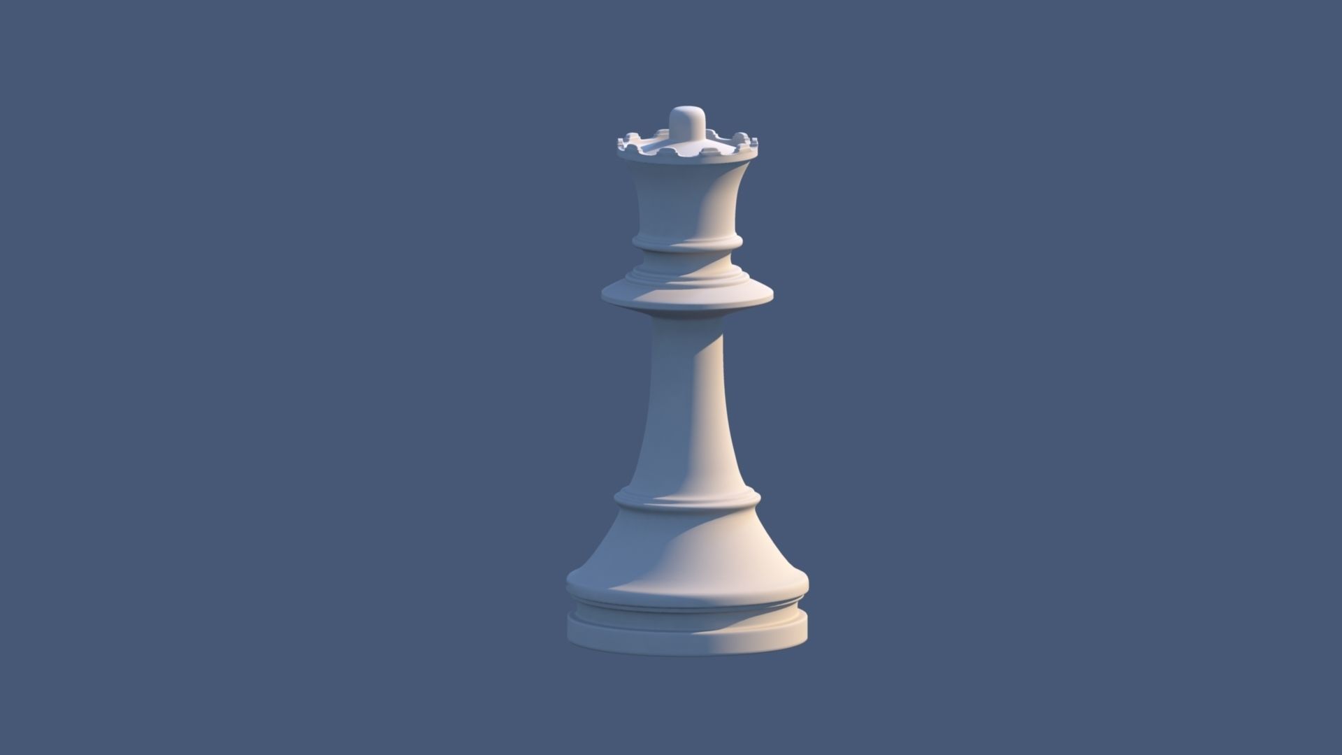 1920x1080 Queen Chess Piece 3d Asset Cgtrader