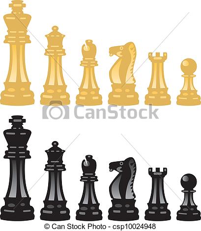 409x470 Vector Set Of Chess Pieces Eps Vector