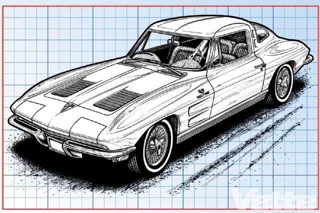 640x426 1963 Chevrolet Corvette 4 Seater Sting Ray