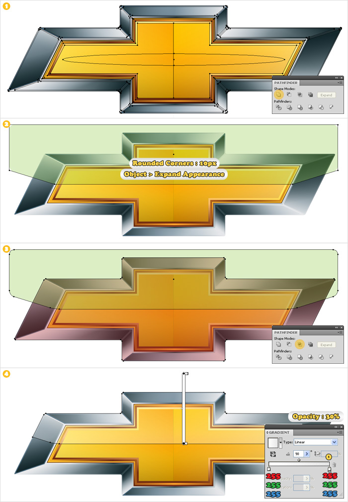 700x1009 Create The Chevrolet Logo Vforvectors