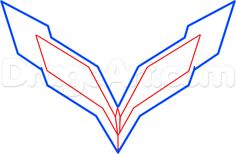 236x154 How To Draw The Corvette Logo Step 6 Christmas Ideas