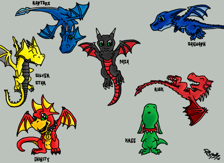 756x549 Chibi Dragon Giftart By Tusami