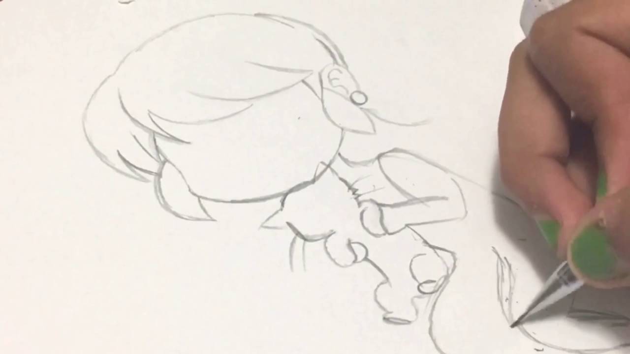 1280x720 Chibi Ladybug Drawing