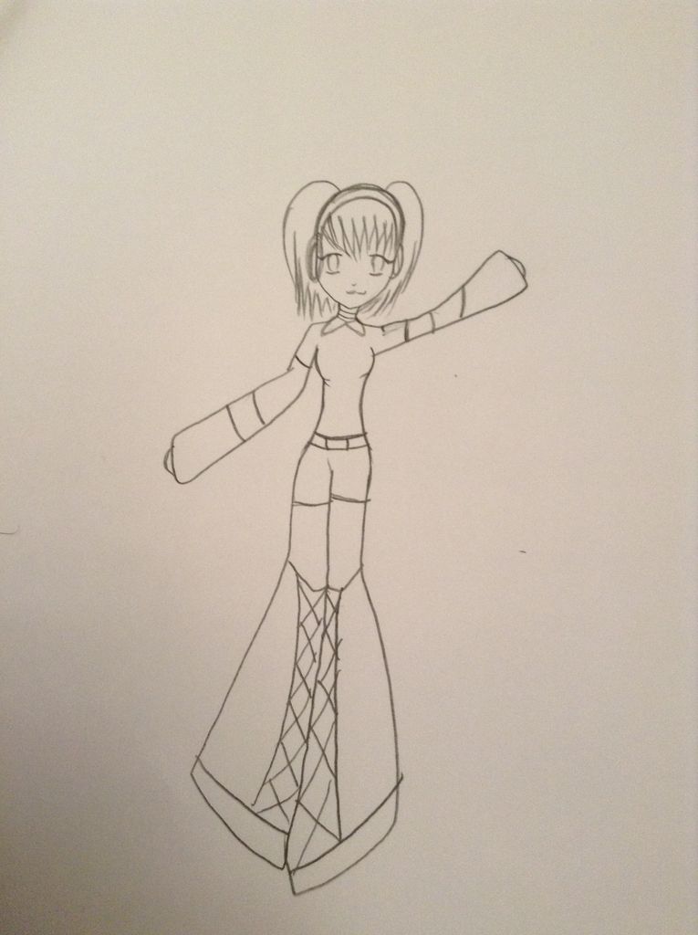 765x1024 How To Draw A Chibi Girl