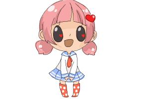 300x200 How To Draw Chibi Light Yagami