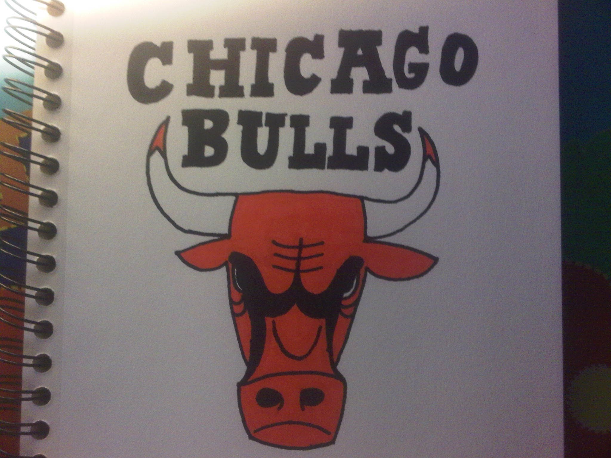 2048x1536 How To Draw The Chicago Bulls Logo