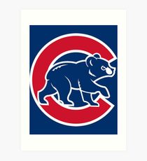 210x230 Chicago Cubs Drawing Art Prints Redbubble