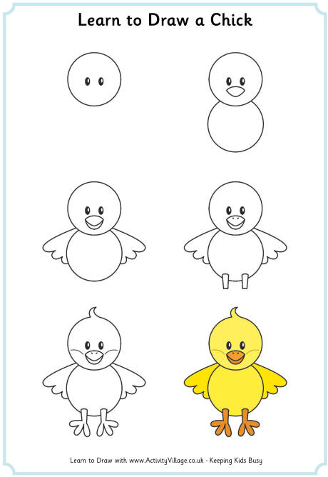 460x668 Learn To Draw A Chick 460 2.jpg