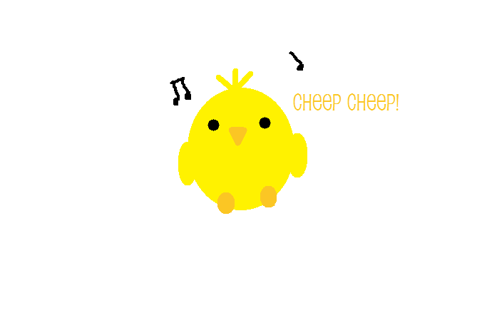 669x470 Cute Chick Computer Drawing! By Alicecharms