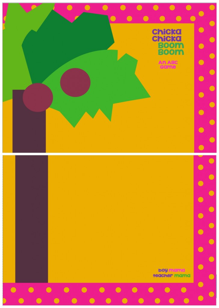 728x1024 Book Mama Free Chicka Chicka Boom Boom Card Game (Virtual Book