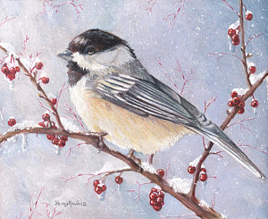 Chickadee Drawing at GetDrawings | Free download