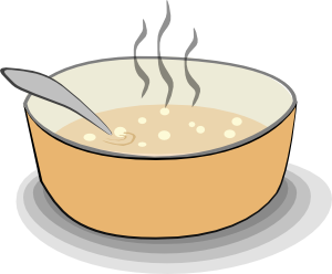 300x248 Soup Clip Art