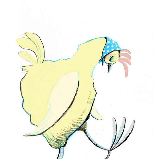 615x633 Drawing Chickens Shanda Mccloskey, Children's Illustrator