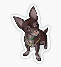 210x230 Chihuahua Drawing Stickers Redbubble