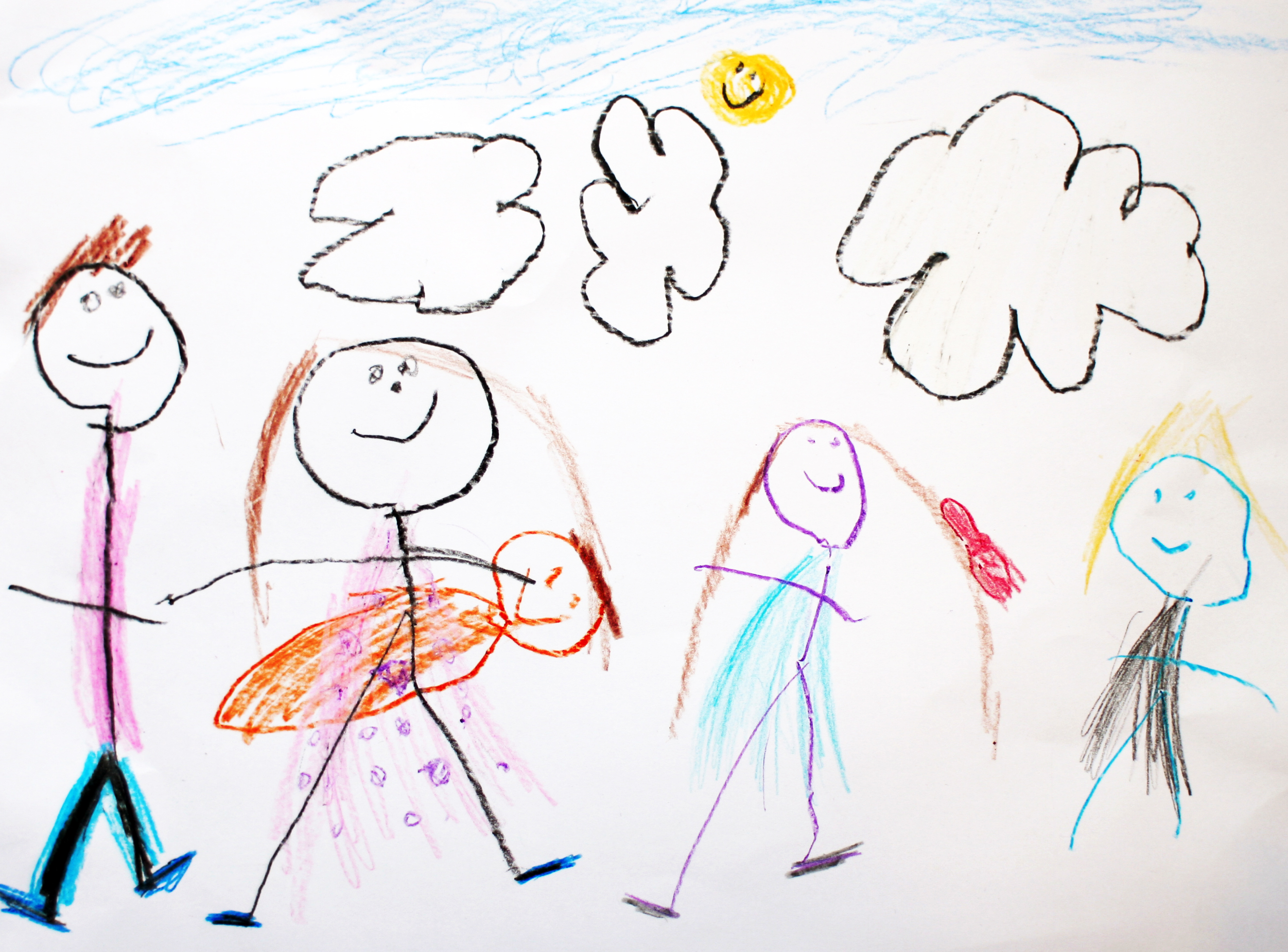 2650x1958 Child Drawing Ornament Domesticspace