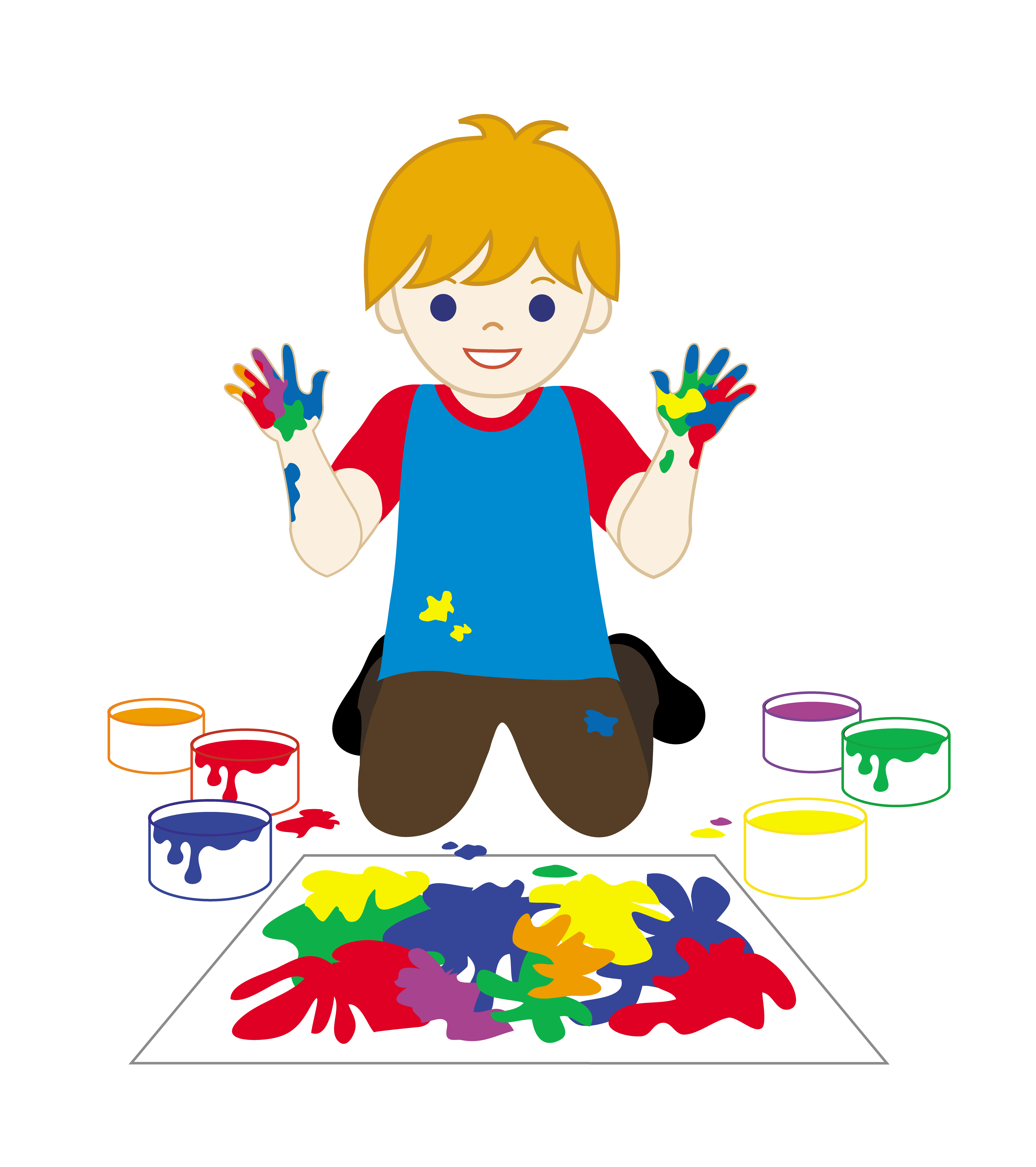 5114x5758 Kids Draw Clipart
