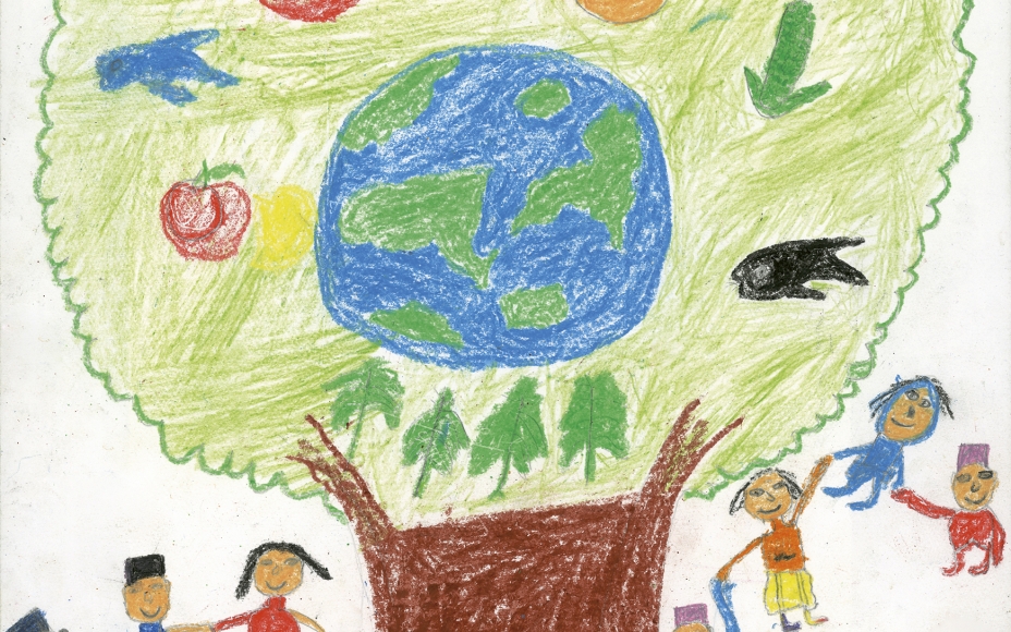 928x580 Zero Hunger A World Without Hunger' Pictured By Child Artists