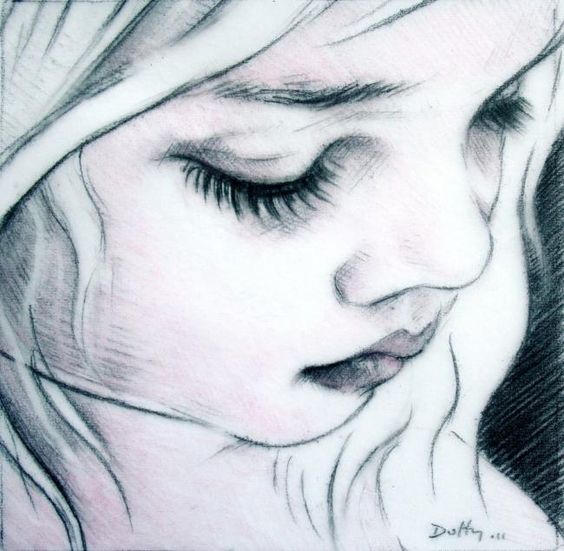 564x551 Drawings Of Faces Art Duffy Art