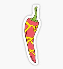 210x230 Green Chilli Drawing Stickers Redbubble