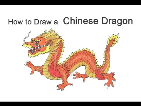 480x360 How To Draw A Chinese Dragon