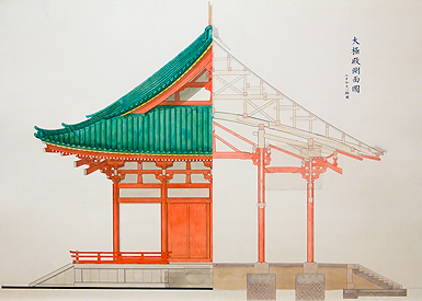 385x275 Chinese Architecture Drawing Ambling In Asia Architecture